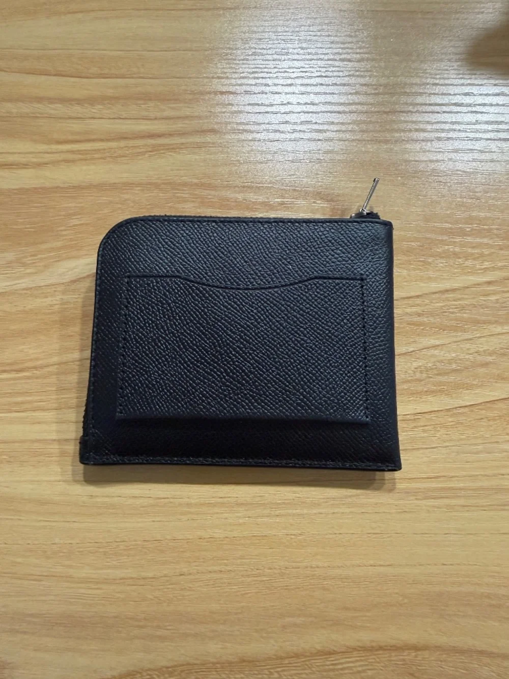Coach Mens 3-In-1 L-Zip Wallet With Signature Canvas Black Charcoal